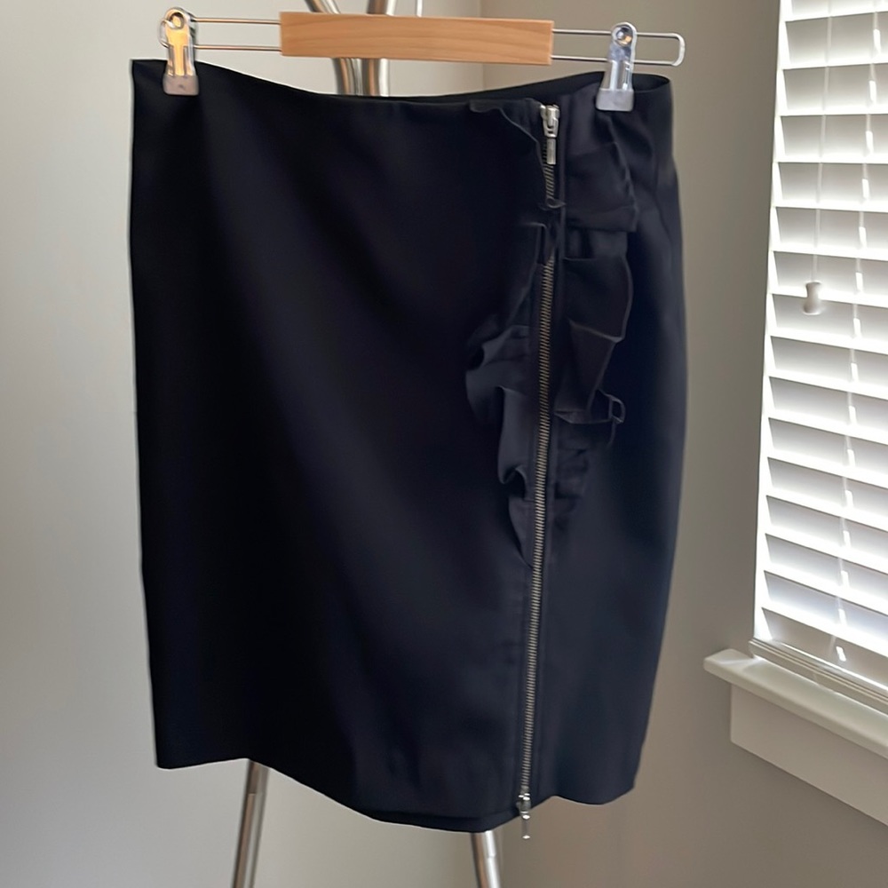 Black skirt.